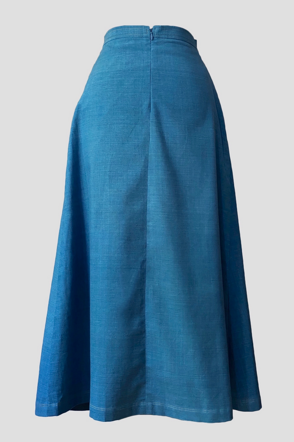 The Alice Skirt in Indigo